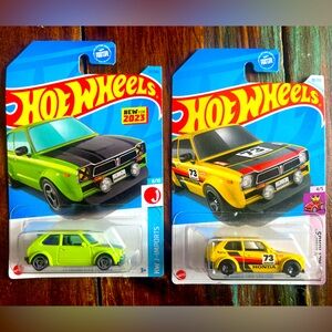 Hot Wheels Honda Civic lot